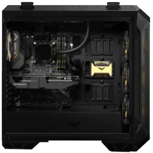 Ample space for components TUF Gaming GT501 PC Case