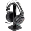 Redragon H320 Lamia 2 RGB 7.1 Gaming Headset - Black, 7.1 channel virtual surround sound, Noise Cancelling, Over-Ear Wired, With Mic for PC & PS4