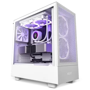 NZXT H5 Flow PC Gaming Case White