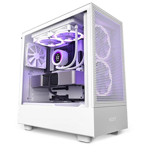 NZXT H5 Flow PC Gaming Case White
