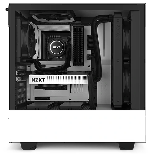 H510 ATX Mid-Tower PC Gaming Case White Black