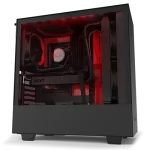 NZXT H510i ATX Mid-Tower PC Gaming Case black/Red