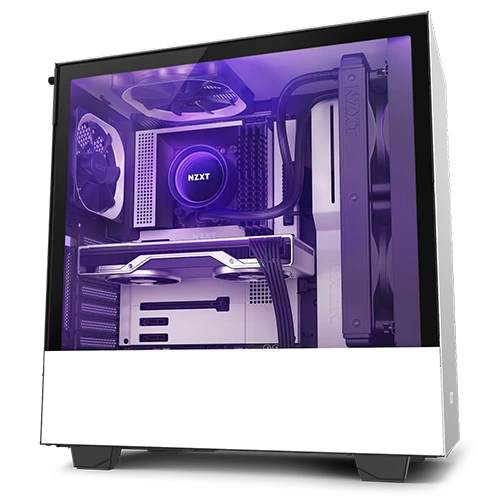 NZXT H510i ATX Mid-Tower PC Gaming Case White