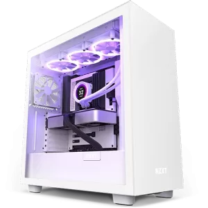 H7 White Gaming PC Case