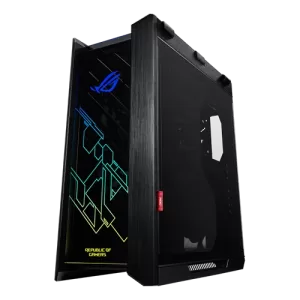 right side view of ROG Helios GX601 RGB Mid Tower PC Case