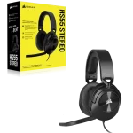 Corsair HS55 Stereo Gaming Headset — Black Close to the Box