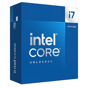 Intel Core i7 14700K Desktop processor, 33M Cache, up to 5.60 GHz, 20 Cores, 28 Threads, 28 MB L2 Cache, 125 W, LGA 1700