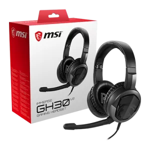 MSI IMMERSE GH30 V2 Gaming Headset Close to the box