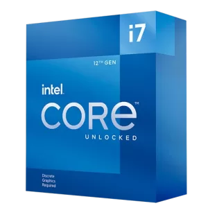 INTEL CORE i7-12700KF PC Processor side view