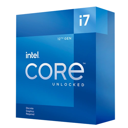 INTEL CORE i7-12700KF PC Processor side view