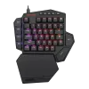 Redragon Diti Elite K585RGB-KS Mechanical Gaming Keyboard, 7 programmable macro keys, 5 RGB illuminated modes with 16.8 million colors