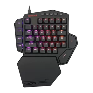 Redragon Diti Elite K585RGB-KS Mechanical Gaming Keyboard, 7 programmable macro keys, 5 RGB illuminated modes with 16.8 million colors