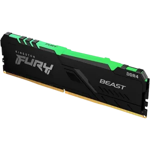 Kingston Fury Beast RGB KF436C18BBA/16 16GB DDR4 3600MT/s Non ECC DIMM Desktop Memory