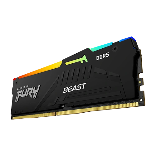Kingston FURY Beast KF548C38BBA-16 16GB 4800MT DDR5 RGB Desktop Memory