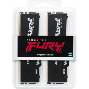 Kingston Fury Beast RGB KF556C40BBAK2-16 16GB (8GB x2) DDR5 5600MT/s Non ECC DIMM Desktop Memory