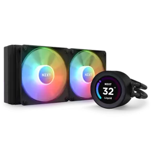 Kraken Elite 240 RGB 240mm AIO Liquid Cooler Black with LCD Display and RGB Fans