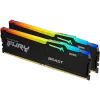 Kingston FURY Beast KVR48U40BD8-32 32GB 4800MT DDR5 RGB Desktop Memory
