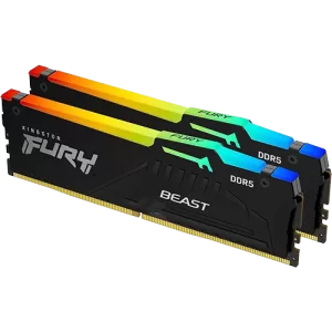 Kingston FURY Beast KVR48U40BD8-32 32GB 4800MT DDR5 RGB Desktop Memory