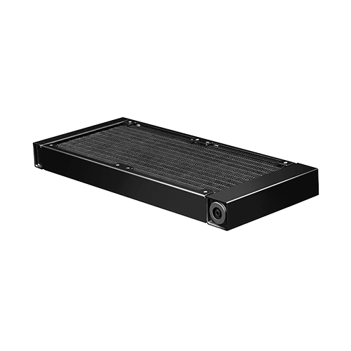 E-shaped micro water-channel design can effectively enhance the heat circulation efficiency and enlarge the thermal contact area.