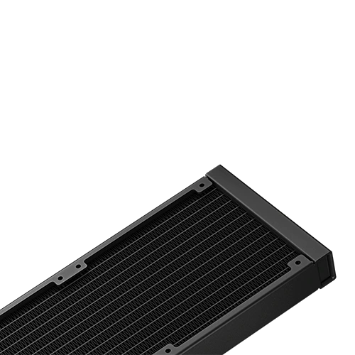 Dust resistance top of L360-A RGB 360mm AIO Liquid CPU Cooler Black