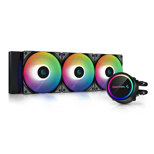 DEEPCOOL GAMMAXX L360-A RGB 360mm AIO Liquid CPU Cooler Black