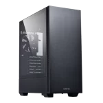 side view with tempered glass pannel of Lian Li Lancool 205 Mid-Tower PC Case