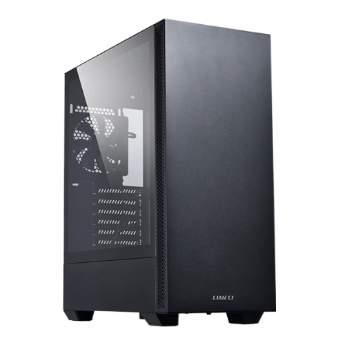 side view with tempered glass pannel of Lian Li Lancool 205 Mid-Tower PC Case