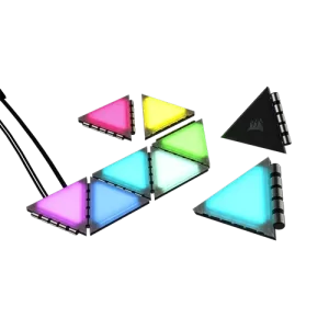 LC100 Lighting Panels, Mini Triangle EASY MAGNETIC ATTACHMENT