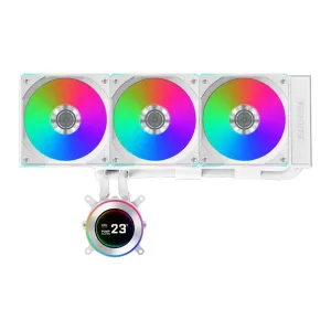 lian-li-hydroshift-ii-lcd-c-360cl-white-cpu-cooler-with-lcd 1
