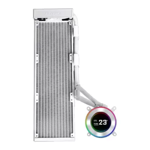 lian-li-hydroshift-ii-lcd-c-360n-cpu-cooler-with-lcd-white 1