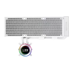 lian-li-hydroshift-ii-lcd-c-360n-cpu-cooler-with-lcd-white 2