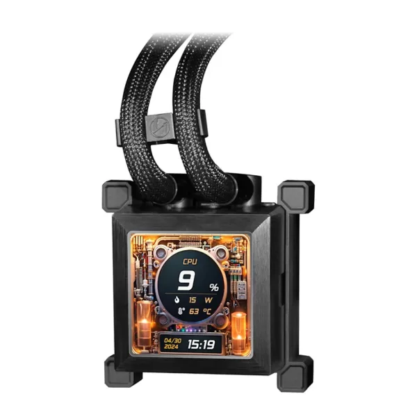 lian-li-hydroshift-lcd-360n-fanless-liquid-cooler-black 2