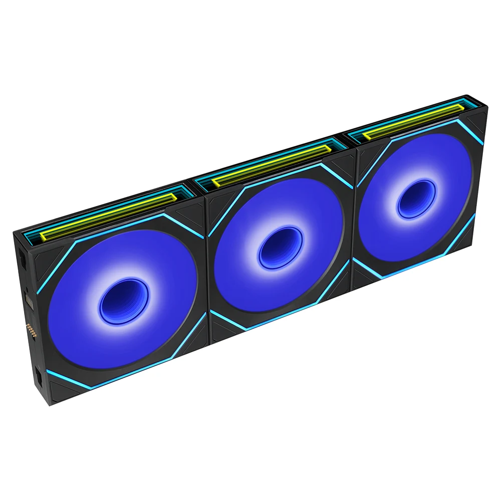 lian-li-uni-fan-sl-inf-lcd-flex-3-pack-black 3 Lian Li UNI FAN SL-INF FLEX 120mm Black 3-Pack
