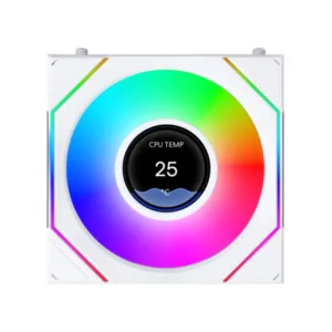 lian-li-uni-fan-sl-inf-lcd-flex-reverse-1-pack-white 1