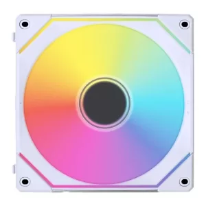 lian-li-uni-fan-sl-infinity-mirror-140mm-argb-pwm-fan-white 2