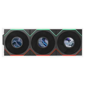 Lian Li UNI FAN TL LCD FLEX 120mm ARGB Black 3-Pack Case Fan
