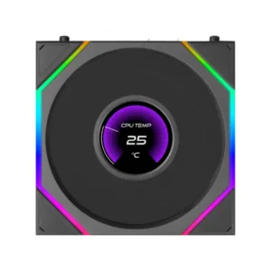 lian-li-uni-fan-tl-lcd-flex-reverse-1-pack-cpu-cooler-black 1