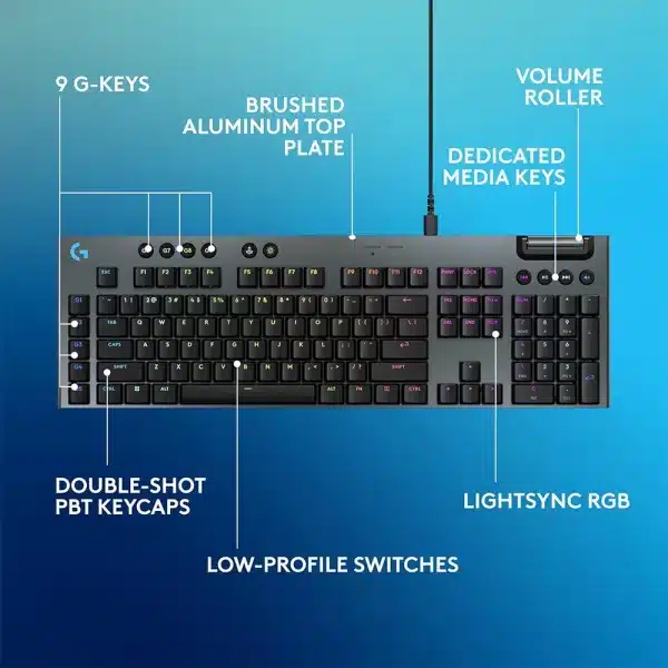logitech-g915-x-wired-mechanical-keyboard-black 2