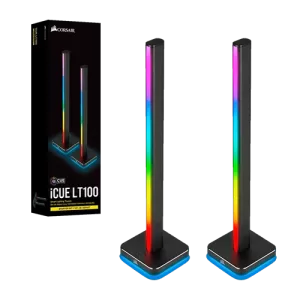 Corsair iCUE LT100 Smart Lighting Tower Expansion Kit Close to the Box