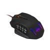 Redragon M908 IMPACT MMO Gaming Mouse, 12,400 DPI, 18 Programmable Buttons, 12 Side Buttons, 16.8 Million Customizing LED Color Option