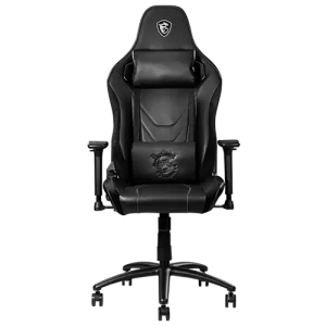 MSI MAG CH130 X Gaming Chair with head and back rest pillow