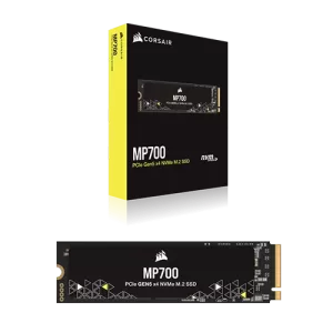 Corsair MP700 2TB PCIe 5.0 SSD Close to the box