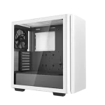 Deepcool Gaming PC Case CK500 White side view