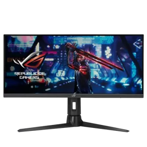 Front view of ROG Strix XG309CM Gaming Monitor – (29.5 inch viewable) Large screen