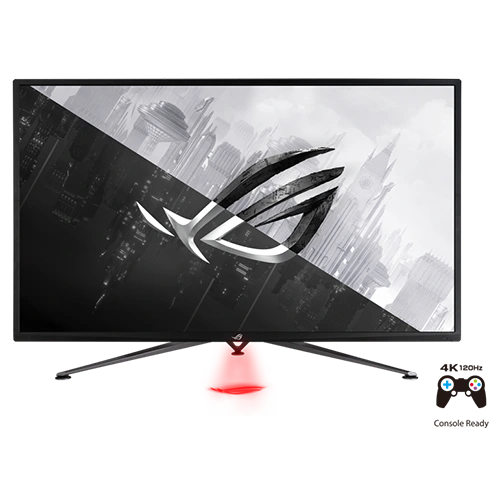 Front View of ROG Strix XG43UQ Gaming Monitor — 43-inch 4K UHD