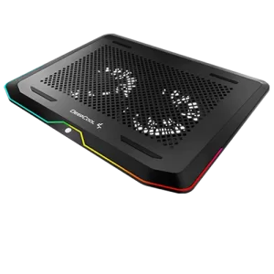 DeepCool N80 RGB Gaming Notebook Cooler with two 55mm Fans