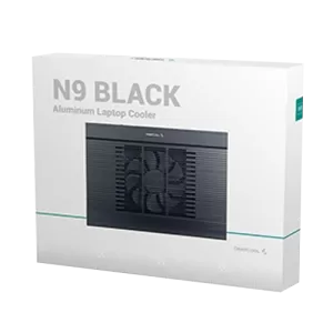 N9 Black Laptop Cooling Pad Box