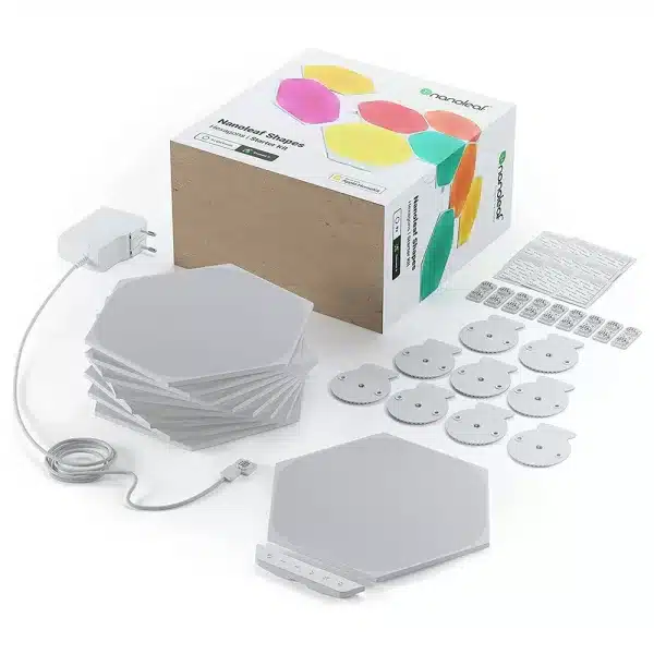 nanoleaf-shapes-hexagon-light-panel-starter-kit-9-pack