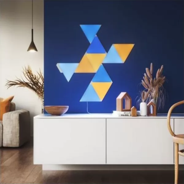nanoleaf-shapes-triangles-starter-kit-9-pack-white 2