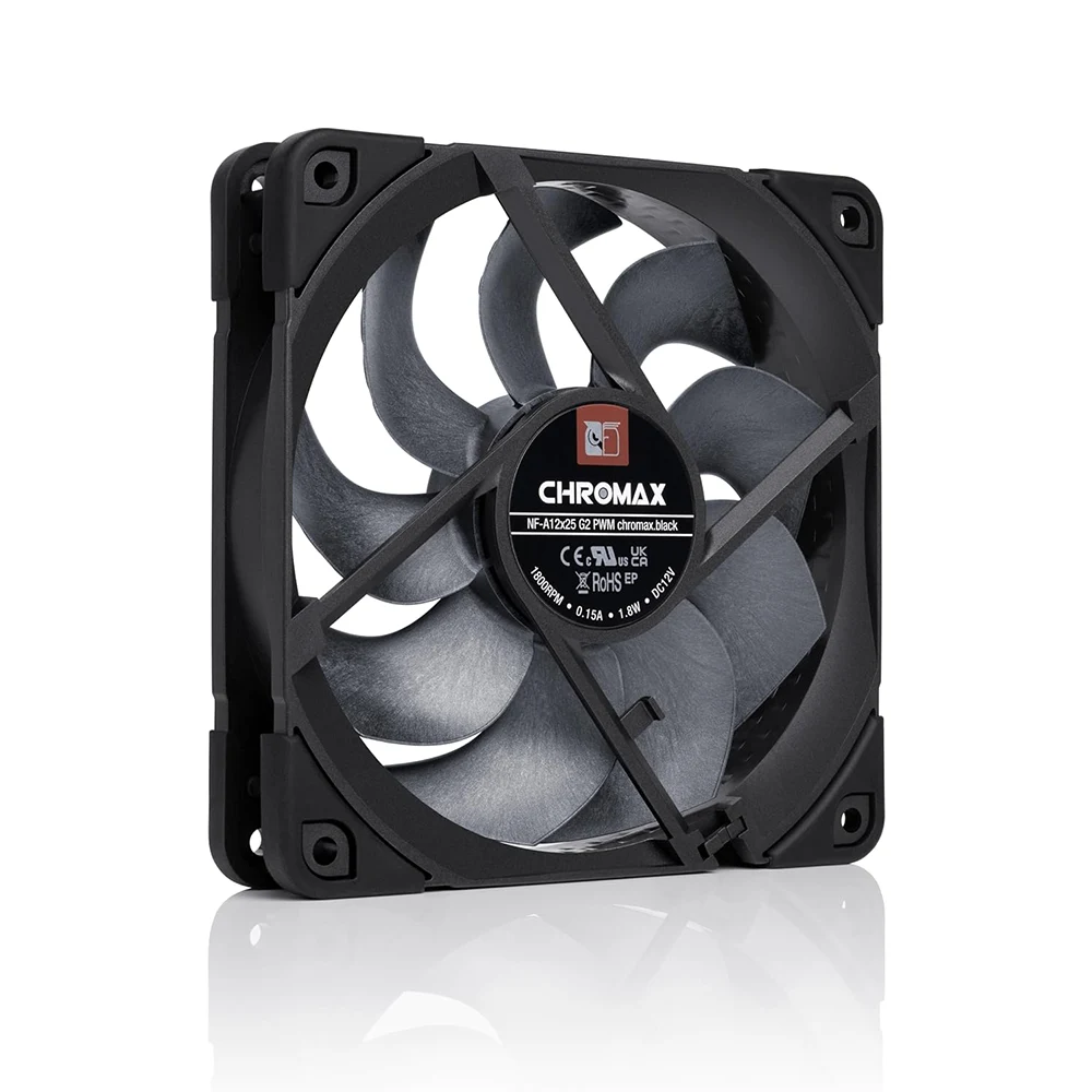noctua-nf-a12x25-g2-pwm-chromax-next-gen-120mm-cooler-fan-black 2 noctua-nf-a12x25-g2-pwm-chromax-next-gen-120mm-cooler-fan-black 2